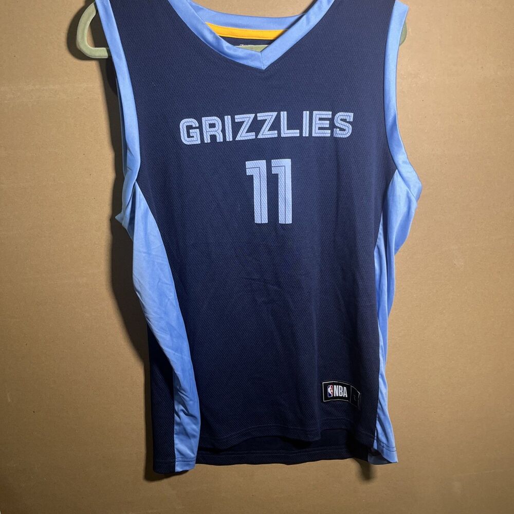 Mike Conley Jr. Memphis Grizzlies Light Blue D Blue Swingman #11 Jersey  L (44)